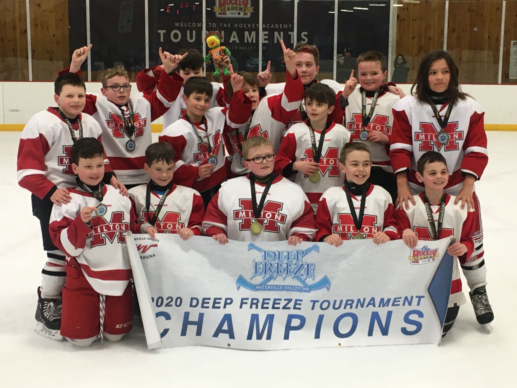 Milton Squirt B hockey wins at Waterville Valley, N.H.